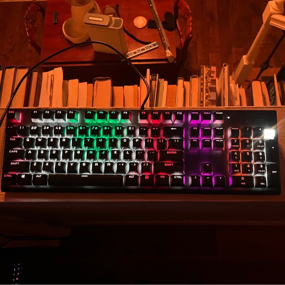 Corsair and Razer Keyboard